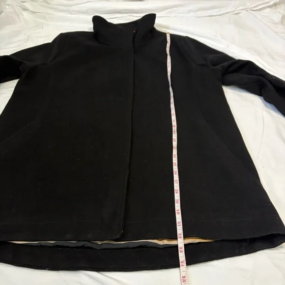 Pendleton Virgin Wool Blend Spring/Fall Coat Jacket Men’s XL Black EUC Classic - Picture 10 of 11